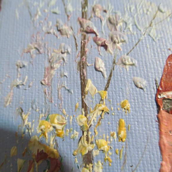 Oil Painting Paris, France ~ Eiffel Tower ~ French Street Scene ~ Signed Davis - Picture 11 of 12